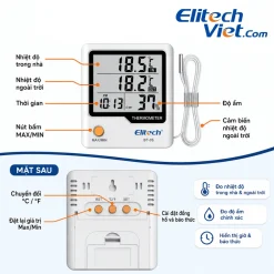 Màn hình hiển thị đa thông số của Elitech BT-3S