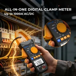 Elitech CM-210DC đo dòng điện lên đến 1000A AC/DC