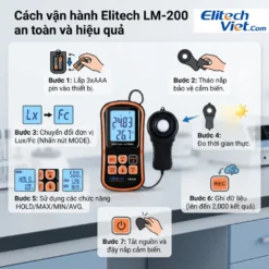 Hướng dẫn sử dụng Elitech LM-200