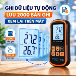 Lưu dữ liệu đo Elitech LM-200