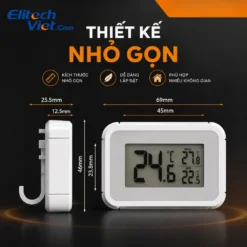 Thiết kế nhỏ gọn Elitech TM-2T