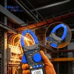 Ứng dụng ampe kìm Elitech CM-110AC