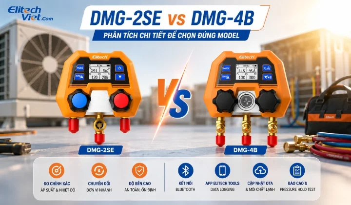 Elitech DMG 2SE vs DMG 4B phân tích chi tiết để chọn đúng model