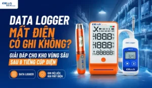 Giải đáp Data logger mất điện 8 tiếng kho vùng sâu Elitech