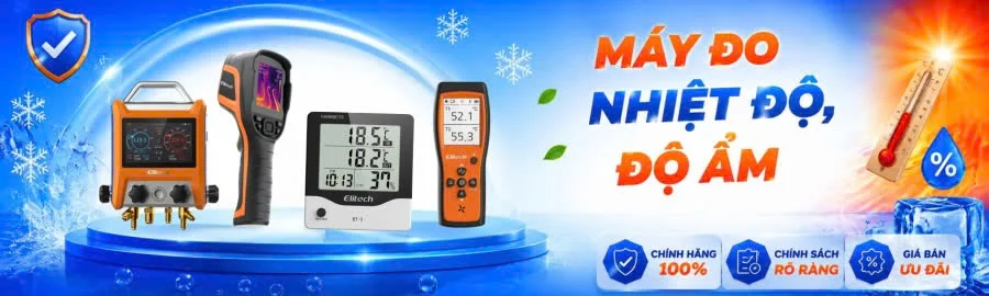 Máy đo nhiệt độ độ ẩm Elitech giá tốt