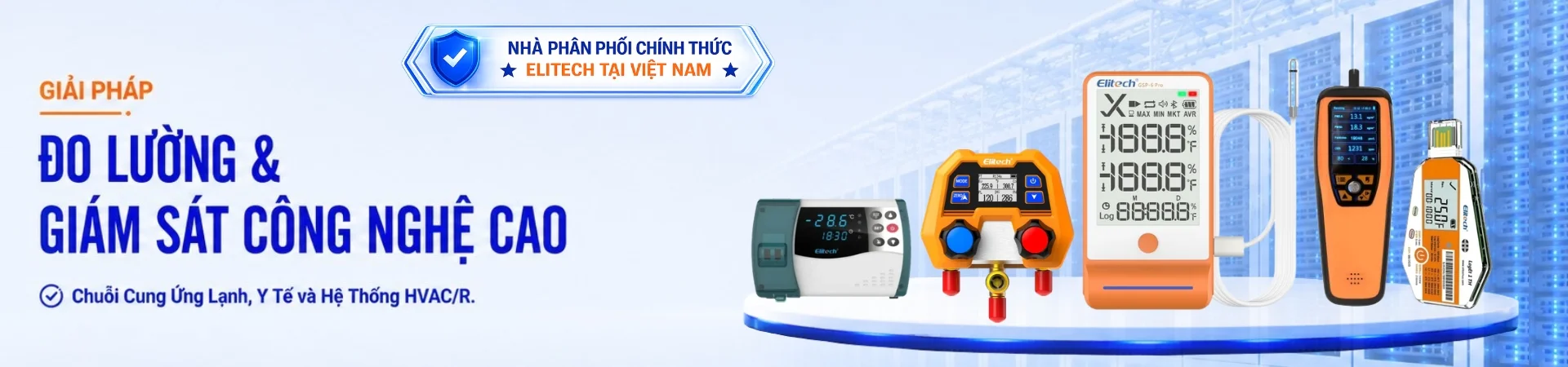 Nhà phân phối thiết bị đo Elitech chính hãng