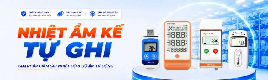 Nhiệt ẩm kế tự ghi Elitech giá tốt