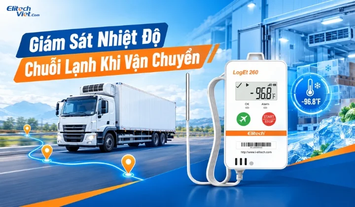 Giám Sát Nhiệt Độ Chuỗi Lạnh Khi Vận Chuyển